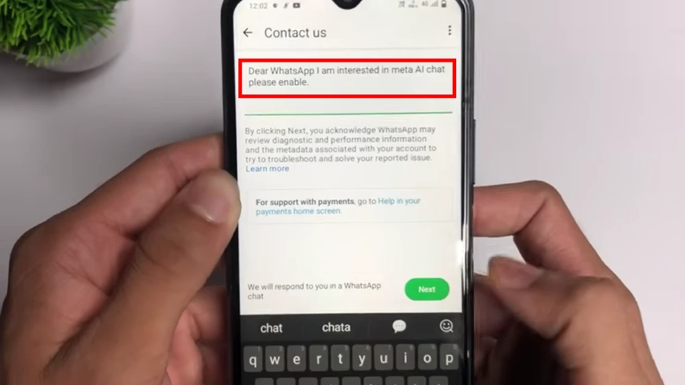 enable -Whatsapp-meta-ai