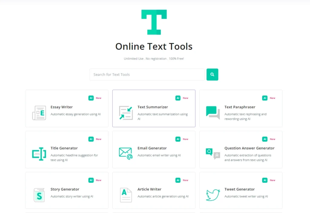 I2Text - New AI tools for Developers