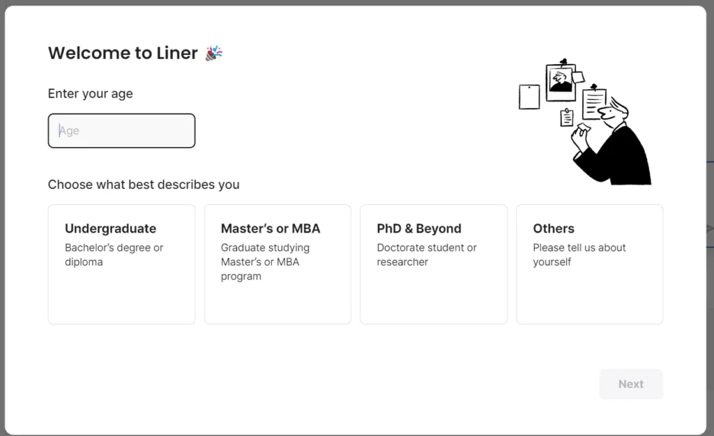 Details on Logins Liner AI