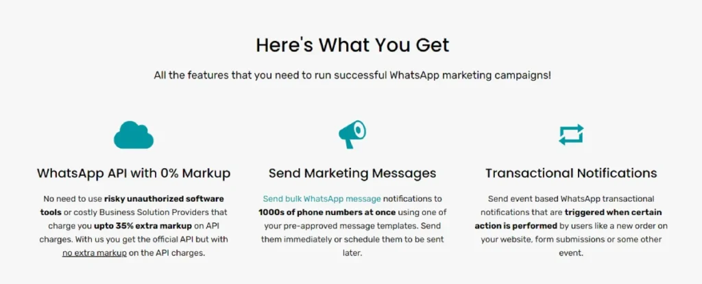 send bulk messages using WhatsApp API WA Notifier