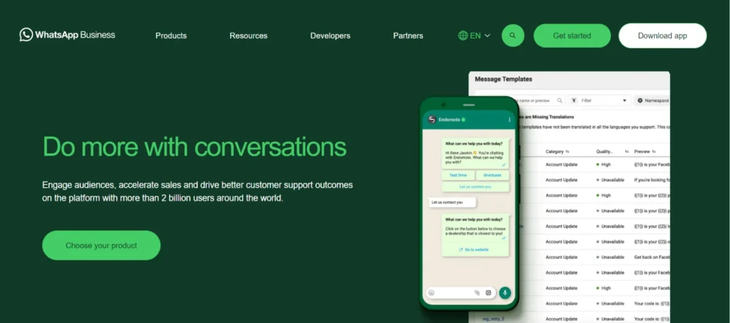 send bulk messages using WhatsApp API WA Notifier